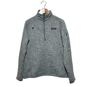 【USA古着】patagonia パタゴニア ベターセーター 1/4ジップ グレー M フリースジャケット アウトドア／ハーフジップアメリカ