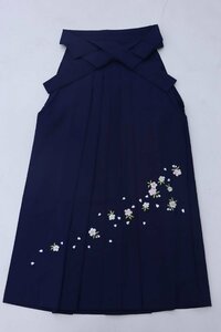 cherry★y3117lz★着用可★卒業の思い出作り★卒服コレクション★女性 袴★卒業式★はかま★系 刺繍 ぼかし 【中古品/ポリ】