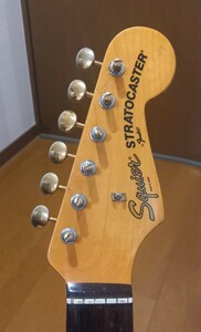 85年　Squier SST Aシリアル　ネック　ジョイントプレート　ビス　フジゲン