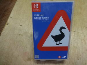 W134 スイッチソフト UNTITLED GOOSE GAME ～いたずらガチョウがやって来た！～ 未開封品