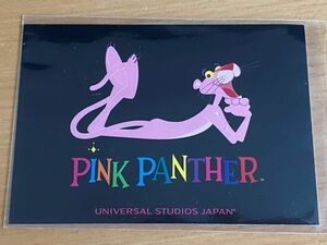 USJ　ユニバーサルスタジオジャパン　ピンクパンサーポストカード　