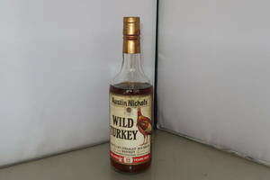 ▲▽1円～古酒 未開栓 WILD TURKEY ワイルドターキー 8年 101プルーフ ウイスキー 750ml△▼