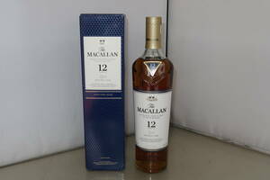 ▲▽古酒 未開栓 MACALLAN/マッカラン 12年 ダブルカスク スコッチウイスキー 700ml△▼