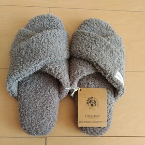  L'Occitane slippers room shoes sandals adult Novelty gray fwa Moco fwafwa