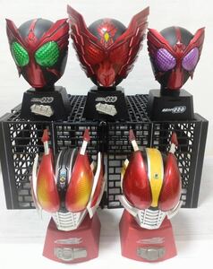 ■ 仮面ライダー ■ 一番くじ ビッグマスク フィギュア オーズ 電王 ライダーマスク コレクション まとめ売り 5個セット 