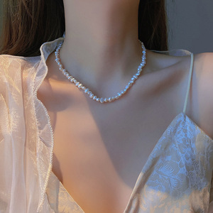 真珠のネックレス 本真珠 淡水パール 高級 超綺麗 チェーン 高品質 装飾品 美品 極上 東洋 人気商品 本物 新ファッション zx32