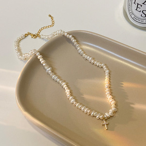 真珠のネックレス 本真珠 淡水パール 高級 超綺麗 チェーン 高品質 レディースアクセサリー 卒業式 東洋 人気商品 新ファッション zx113