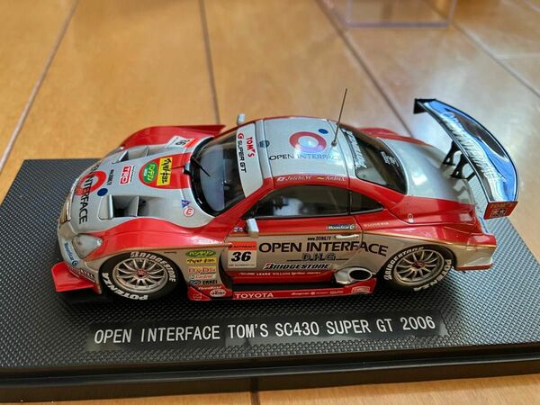 スーパー GT 2006 SERIES GT 500 No.36OPEN INTERFACE TOM'S SC430SILVER