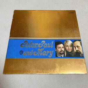 【赤盤カラーレコード国内盤】PETER PAUL AND MARY ピーターポール&マリー ロック天国 風に吹かれて 悲惨な戦争/LP レコード / BP9726 /