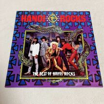 【UK盤英盤】HANOI ROCKS THE BEST OF HANOI ROCKS ハノイロックス DON'T YOU EVER LEAVE ME / LP レコード / LICLP8 /_画像1