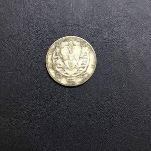 世界 硬貨 ポルトガル 2.5エスクード 銀貨 1944 古銭