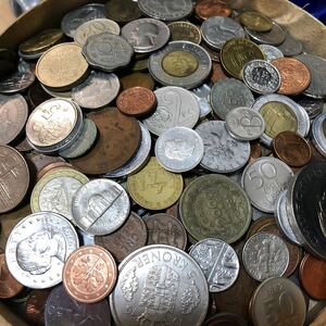 外国硬貨 海外コイン 詰め合わせ 未選別 第5弾 約2.3kg USコイン 欧米 アジア オセアニア 世界のコイン 大量 おまとめ 1円スタート