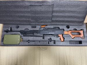 A&K PKM 機関銃　中古　電動ガン　エアガン　ロシア　東側装備　訳あり　説明必読