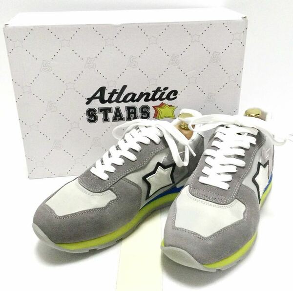 〜5/7◆ 新品「Atlantic STARS」“ANTARC MABM BT106” 80'sヴィンテージ×モダンデザイン ローカット レザースニーカー SIZE:41