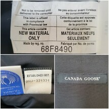 【新品未使用 タグ付き】カナダグース CANADA GOOSE ダウン ベスト S 程度 メンズ レディース ユニセックス 極暖 最高級 ブラック 黒 _画像10