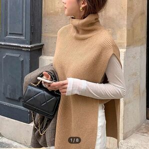 未使用 ニットジレ