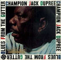 A00575743/LP/チャンピオン・ジャック・デュプリー(CHAMPION JACK DUPREE)「Blues From The Gutter (1980年・P-6183A・ピアノブルース・_画像1