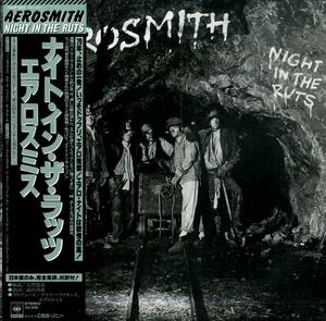 A00577448/LP/エアロスミス(AEROSMITH)「Night In The Ruts (1979年・25AP-1601・ブルースロック・ハードロック)」