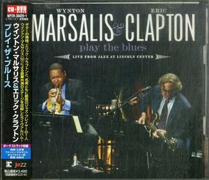 D00156303/CD/ウイントン・マルサリス&エリック・クラプトン「プレイ・ザ・ブルース」