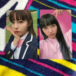 ◆ 日プ 女子 【 PRODUCE101 JAPAN THE GIRLS 】 トレカ 茂呂空音 制服Ver 練習着Ver 2枚セット ◆ フォトカード プデュ 公式 シーズン3