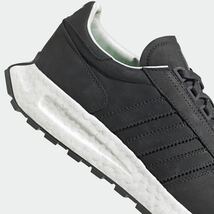 新品未使用 adidas レトロピー【28cm】定価14300円 ブースト 天然皮革 スニーカー レザー 本革 RETROPY アディダス 靴 シューズ 黒 6783_画像9