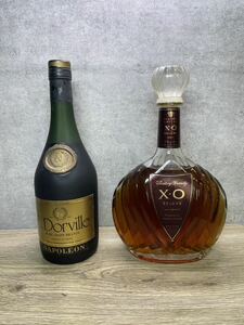 SUNTORY サントリー XO deluxe ブランデー NAPOLEON L.Dorville ブランデー 2本セット