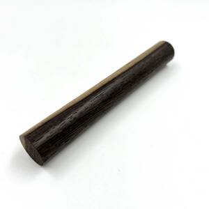  tree . edge Club * Medama commodity *u dark red round stick 400 number Thunder has been finished ( approximately 21.5Φ length approximately 150mm) DIY edge material wood C650