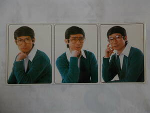  Toyama . photograph of a star 3 sheets ... Animage voice actor 