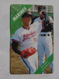 カルビー ベースボールカード 1993 No.141 園川一美 千葉ロッテマリーンズ