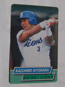  Calbee base Ball Card 1995 No.129 Kiyoshi . peace . Seibu lion z