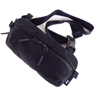 apf375*[Aer/ air ] body bag black approximately 30cm×15cm nylon approximately 333g#NK657