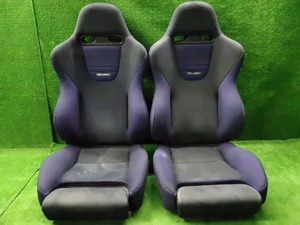 RECARO レカロ N230793 AE97931 EV-6 フロントシート左右 ランエボ6 純正品 231215077