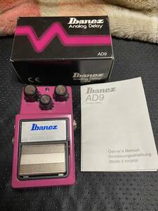 Ibanez AＤ9 アナログディレィ　動作品