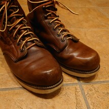 [美品]REDWING 1987 us7 1/2E エリック・クラプトンモデル　プレーントゥ レッドウィング ブーツ_画像10