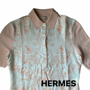 HERMES マルジェラ期 半袖シルク