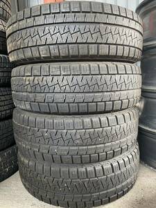 バリ山 4本セット175/65R15 84Q PIRELLI ICE ASIMMETRICO plus 2019年製造 屋内保管 スタッドレス