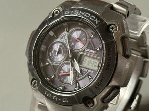 1円〜CASIO カシオ G-SHOCK Gショック MR-G ソーラー電波時計 MRG-7000DJ チタン TITANIUM メンズ腕時計