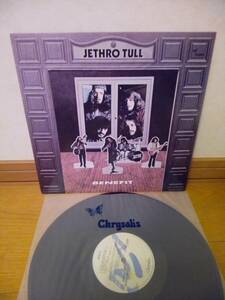 プログレLPレコード★Jethro Tull「Benefit」ブリティッシュ　プログレッシブ・ロック　名盤