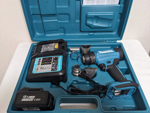 （ほぼ新品）マキタ(Makita) ヒートガン 18Ｖ 社外バッテリ・充電器別付・ケース付 HG181DZK