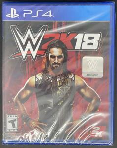 【新品未開封】PS4用ソフト　WWE 2K18 北米版