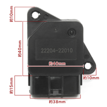 トヨタ クラウン TSS10・TSS10H エアフロメーター エアマスセンサー 22204-22010 22204-0C020 1個 互換品 純正交換_画像4