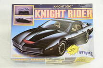 mpc　1/25　KNIGHT RIDER　ナイト2000　ナイトライダー　開封済ジャンク品_画像1