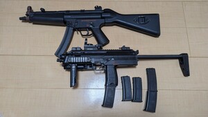 電動ガン マルイ MP7 MP5 A4 マガジン ホルスター ポーチ エアガン 東京マルイ H&K 現状品