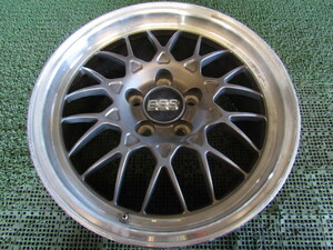 D3931 マツダ FD3S RX-7 純正オプション BBS 鍛造 17インチ 8J+50 114.3-5H フロント用 1本のみ