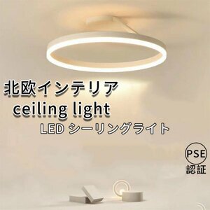 シーリングライト led 照明器具 おしゃれ 調光調色 天井照明 インテリア ライト 北欧 節電 省エネ リビング照明 40cm 上下発光 ホワイト