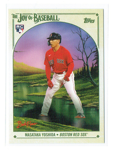 オンライン限定【吉田正尚 Masataka Yoshida】2023 Topps X Bob Ross The Joy of Baseball #62 ★ Red Sox レッドソックス ★ RC 