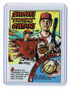 【Shohei Ohtani 大谷翔平】2023 Topps Archives - 1979 Topps Comics #79TC-1 ★ Angels ロサンゼルス・エンゼルス ★ コミック カード