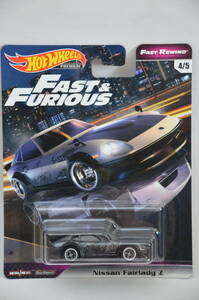 Hot Wheels 2019 Premium FAST REWIND Nissan Fairlady Z ＃4/5★HW FAST & FURIOUS ワイルドスピード ニッサン フェアレディ ワイスピ