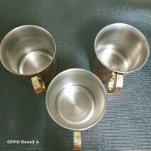 銅鍋　片手鍋 両手鍋 銅ソースパン　ミルクパン　アウトドア 　キャンプ　ミニ両手鍋　copper100 HOME WARE銅マグ　_画像8