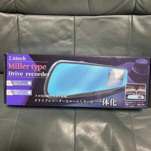 ルームミラータイプドライブレコーダー★Room mirror type Drive recorder★2.6inch 2.6インチ液晶ディスプレイ★100°の広角レンズ
